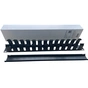 Кабельний організатор 19" 1U гребінчатий, цільнометалевий GEAR (GCM-1U19INCH) - уменьшенное изображение 2