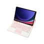 Чохол до планшета BeCover Keyboard+TouchPad Samsung Tab S9 (SM-X710/SM-X716)/S9 FE (SM-X510/SM-X516B) 11.0" Pink (712421) - зменшене зображення 4