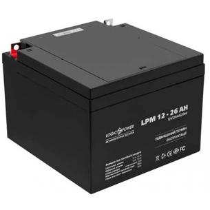 Батарея до ДБЖ LogicPower LPM 12В 26Ач (4134) зображення 1