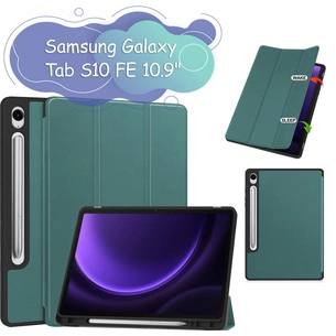 Чохол до планшета BeCover Flexible TPU Mate Samsung Galaxy Tab S10 FE (SM-X520/SM-X526) 10.9" Dark Green (713265) изображение 1