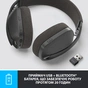 Навушники Logitech Zone Vibe 125 Graphite (981-001126) - зменшене зображення 4