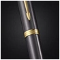 Ручка пір'яна Parker IM 17 Grey Lacquer GT  FP F (21 111) - зменшене зображення 10