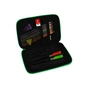 Пенал Cool For School з тисненням 1 відділення Чорний (QT-5638-Black) - зменшене зображення 2