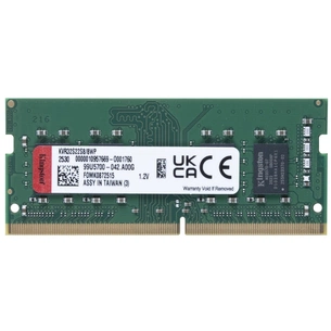 Модуль пам'яті для ноутбука SoDIMM DDR4 8GB 3200 MHz Kingston (KVR32S22S8/8WP) зображення 1