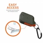 Чохол для навушників UAG для Airpods Pro Silicone Olive Drab/Orange (10225K117297) - зменшене зображення 6