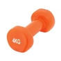 Гантель PowerPlay вінілові 4125 Achilles 2 х 4 кг Помаранчеві (PP_4125_4kg_2in) - зменшене зображення 3