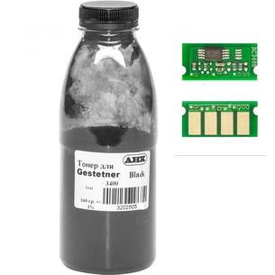 Тонер Gestetner SP3400/3410 160г Black +chip TonerLab (3202498) зображення 1