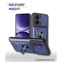 Чохол до мобільного телефона BeCover Military Poco F7 Blue (714747) - зменшене зображення 3