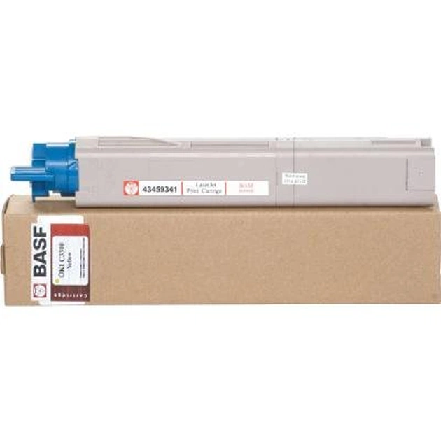 Картридж BASF для OKI C3300/3400 аналог 43459341 Yellow (WWMID-78308) - зображення 1