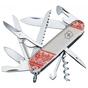 Ніж Victorinox Huntsman Ukraine White "Вишиванка" (1.3713.7_T0051r) - зменшене зображення 1