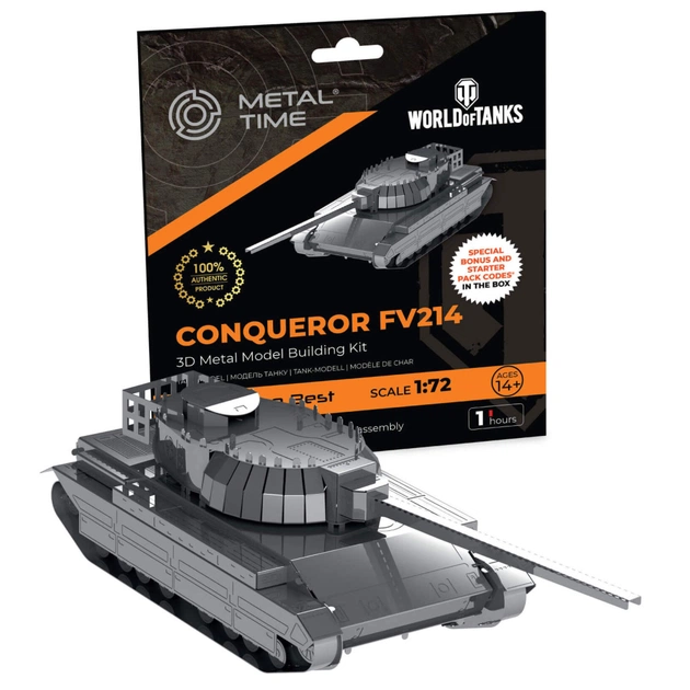 Конструктор Metal Time колекційна модель Conqueror FV214 (MT069) - зображення 1