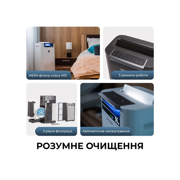Очисник повітря Sharp KC-G40EUW - зображення 6