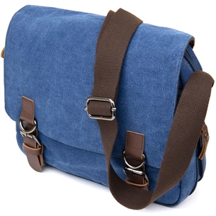 Сумка Vintage Текстильна Синя (20606) зображення 1