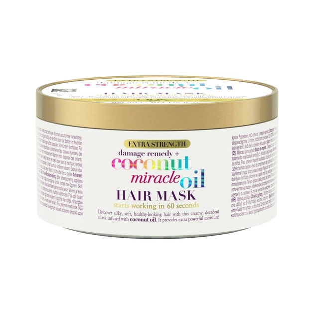 Маска для волосся OGX Coconut Miracle Oil Зміцнювальна 300 мл (3574661685168) - picture 1