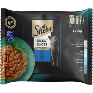 Влажный корм для кошек Sheba SHEBA rybne asorti v sousi 13*4kh85g (4770608257422) изображение 1