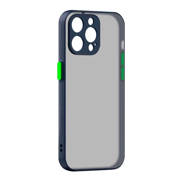 Чохол до мобільного телефона Armorstandart Frosted Matte Apple iPhone 14 Pro Max Navy Blue (ARM64484) - зображення 1