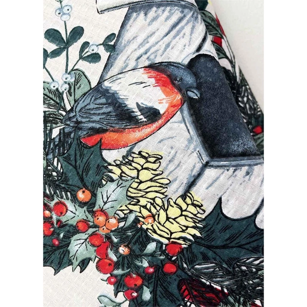 Рушник Прованс вафельний Пташка 45х60 см (4823093452503) - picture 3