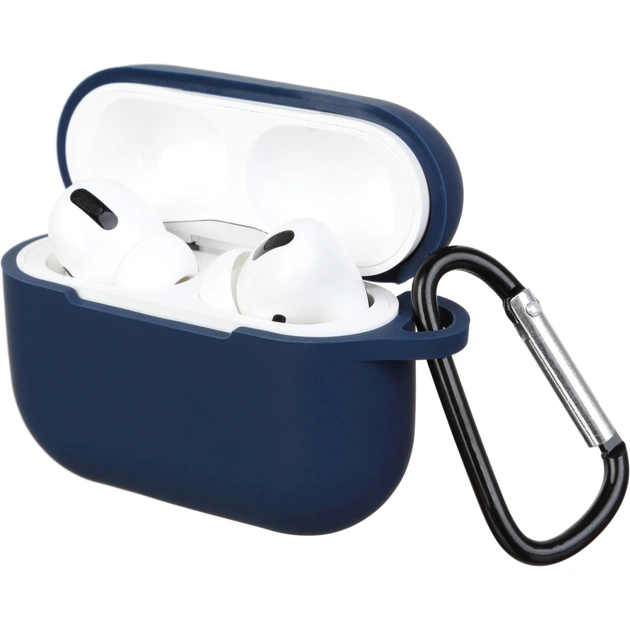 Чохол для навушників Armorstandart Silicone Case для Apple Airpods Pro Midnight Blue (ARM56080) - зображення 1