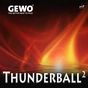 Накладка для ракетки Gewo Thunderball 2.1 red (4814300021) (931898) - preview 1