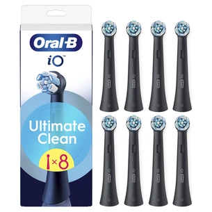 Насадка для зубної щітки Oral-B iO Ultimate Clean (Black) 8 ct XXL Pack (8700216778442) зображення 1
