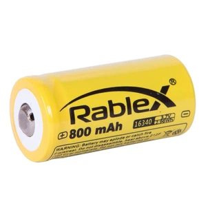 Акумулятор Rablex 16340 (CR 123) 3.7V 800mAh (56319664) изображение 1