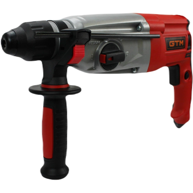Перфоратор GTM RH28/850EV 3,2Дж, 850Вт, 6-28мм (RH28/850EV) - зображення 1