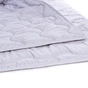Ковдра MirSon антиалергенна EcoSilk всесезонна №9007 Eco Light Gray 200x220 см (2200005994368) - зменшене зображення 8