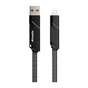 Дата кабель USB-C to USB-C + Lightning + USB-A 1.5m Black Proda (PD-B96th-BK) - зменшене зображення 1