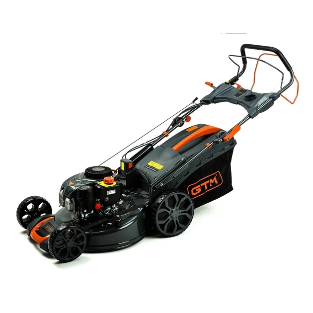 Газонокосарка GTM бензинова LM53E-SP-V, 5,5к.с., 53см, травозбірник 70л, самохідна, електростартер (LM53E-SP-V) - picture 2
