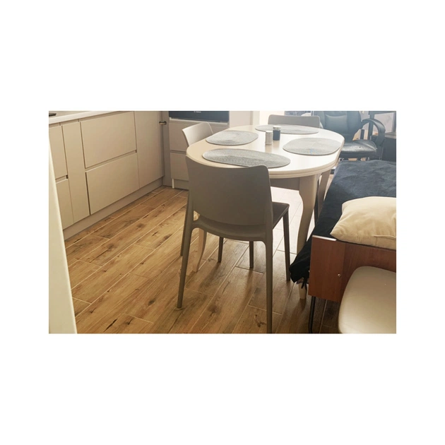 Кухонний стілець PAPATYA Joy-S сіро-коричневий (4785) - picture 4