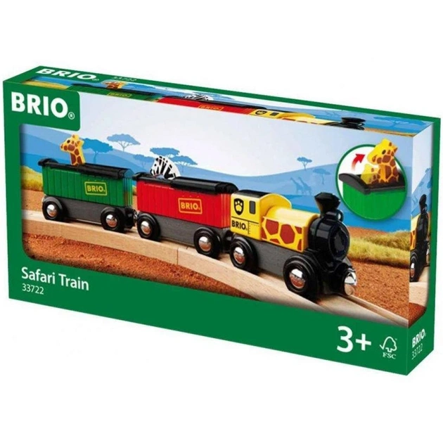 Залізниця Brio World Потяг Сафарі (33722) - изображение 1