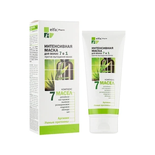 Маска для волосся Elfa Pharm 7 олій 7 в 1 Проти випадіння волосся 200 мл (5901845500579) изображение 1