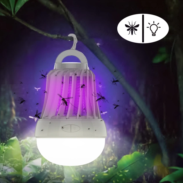 Інсектицидна лампа Eurolamp 6W IPX4 3хААА (MK-6W(LAMP)) (4262380660205) - зображення 4