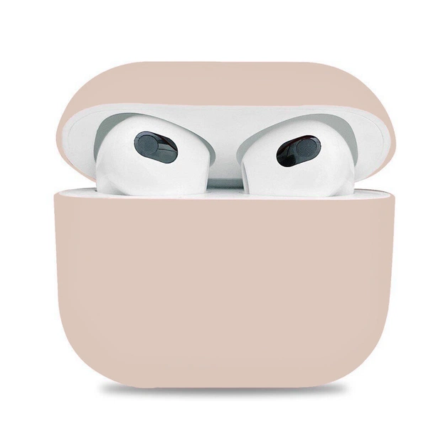 Чохол для навушників Armorstandart Ultrathin Silicone Case для Apple AirPods 3 Pink Sand (ARM60287) - зображення 1
