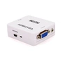 Перехідник HDMI F to VGA F 720P/1080P white Voltronic (YT-CM-HDMI/VGA) - зменшене зображення 1