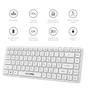 Клавіатура OfficePro SK790W Wireless/Bluetooth White (SK790W) - зменшене зображення 12