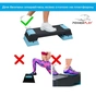 Степ-платформа PowerPlay 3 рівні Чорно-блакитна (PP_4329_(3)_Black/Blue) - зменшене зображення 10