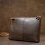 Сумка Grande Pelle Шкіряна чоловіча Коричнева (11438) - зменшене зображення 10
