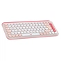 Клавiатура бездротова Logitech Pop Icon Keys Rose (920-013073) - зменшене зображення 2