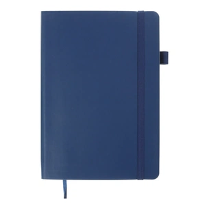 Книга записна Buromax Brief Logo2U 96 аркушів А5 у клітинку синій (BM.295104-02) зображення 1