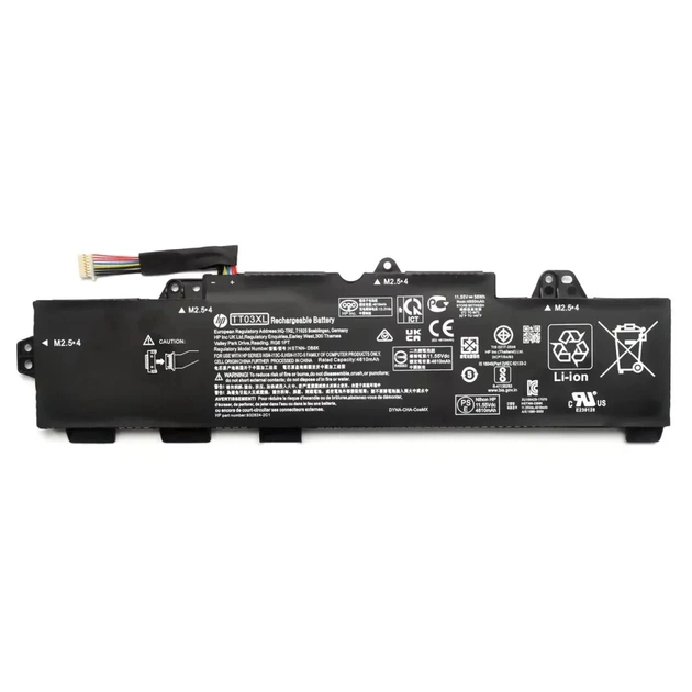Аккумулятор для ноутбука HP EliteBook 850 G5 TT03XL, 56Wh (4850mAh), 3cell, 11.55V, Li-ion (A47869) - изображение 1
