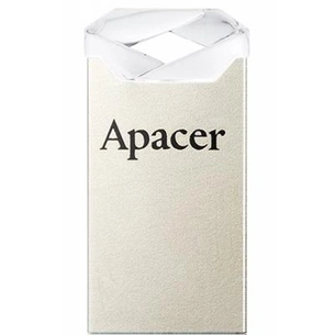 USB флеш накопичувач Apacer 4GB AH111 Crystal USB 2.0 (AP4GAH111CR-1) зображення 1