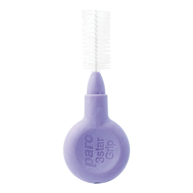 Щітки для міжзубних проміжків Paro Swiss 3star grip крупні 7 мм 4 шт. (7610458010952) - picture 1