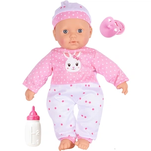 Пупс Lunabebe м'яконабивний з аксесуарами зі звуковими ефектами (3858894674855) зображення 1
