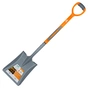 Лопата Flora совкова із пластиковою ручкою 280x240x1050мм 1.8кг (5046034) - preview 1
