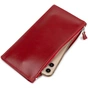 Портмоне Grande Pelle Шкіряне Червоне (11514) - зменшене зображення 2