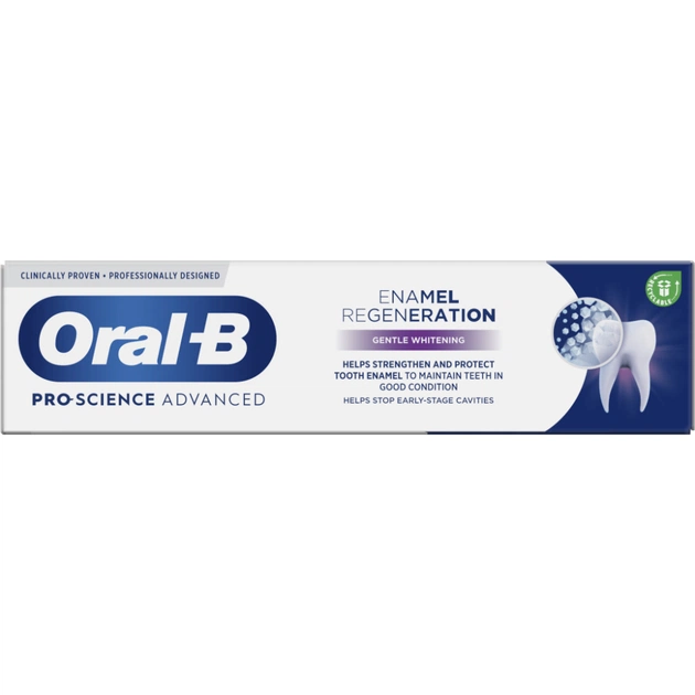 Зубна паста Oral-B Pro-Science Відновлення емалі Делікатне відбілювання 75 мл (8001090247582) - picture 3