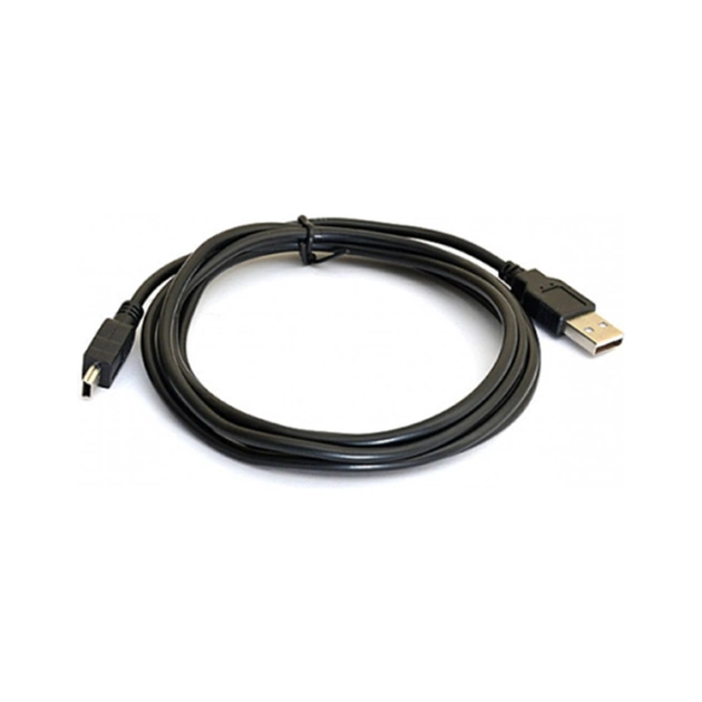 Дата кабель USB 2.0 AM to Mini 5P 1.5m black Voltronic (YT-C/AM-1.5MnB/5453) - изображение 1