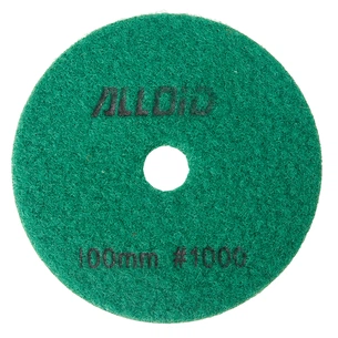 Круг зачистний Alloid Pro, алмазний, шліфувальний, на липучці, COMBS, 100мм, зерно 1000 (DD-63383) зображення 1