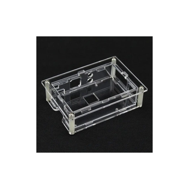 Корпус для Мікро ПК Raspberry Pi для PI4 прозорий (Acrylic, for 3.5 inch LCD) (RA575) - picture 1